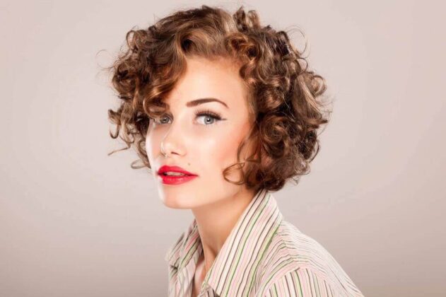 Curly Haircuts for Round Faces