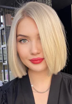 Blonde Bob Haircut