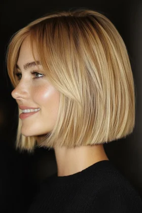 Blonde Bob Haircut