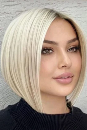 Blonde Bob Haircut