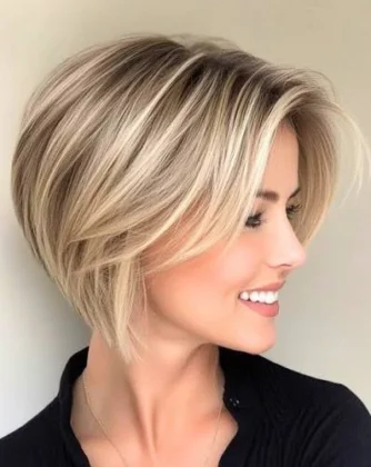 Blonde Bob Haircut