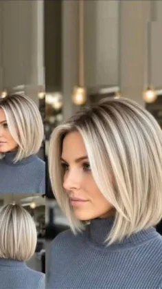 Blonde Bob Haircut