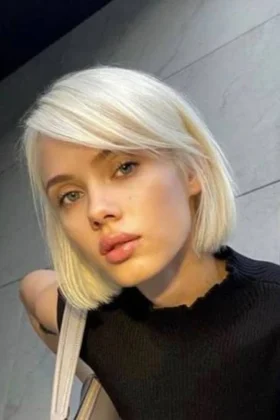 Blonde Bob Haircut