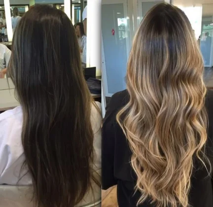 Brunette to Blonde Makeover