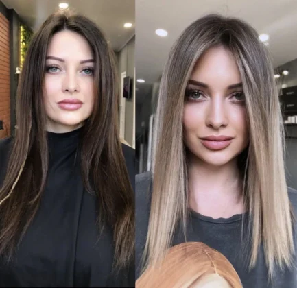 Brunette to Blonde Makeover