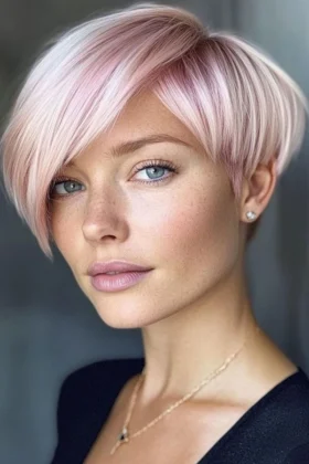 Cute and Nice Short Pink Hair Colour Ideas