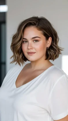 Hairstyle For Round Face