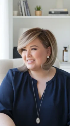 Hairstyle For Round Face