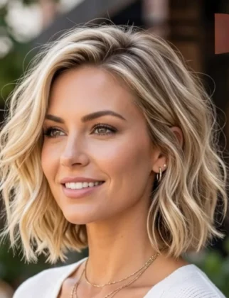 Modern Medium Textured Bob Hairstyles for a Vibrant Look