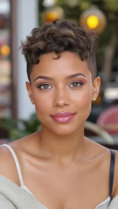 Short Haircuts Women With Natural Hair