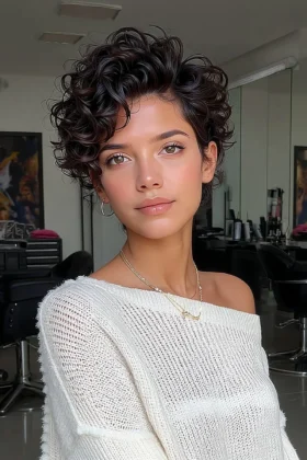 Short Haircuts Women With Natural Hair