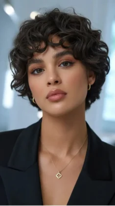 Short Haircuts Women With Natural Hair
