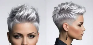 Short Haircuts for Ladies With Grey Hair
