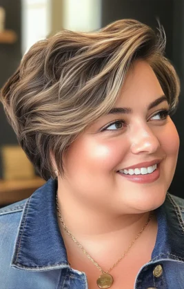 Short Hairstyles for Plus Size Women
