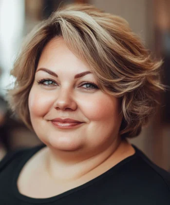 Short Hairstyles for Plus Size Women