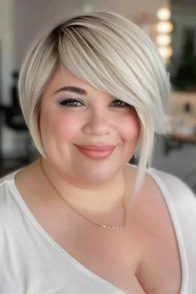 Short Hairstyles for Plus Size Women