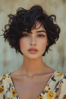 Short Wavy Woman Haircuts