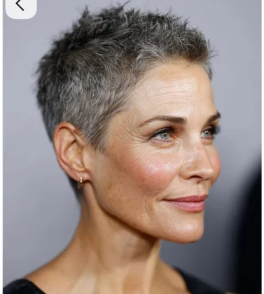 Very Short Pixie cuts for Older Woman