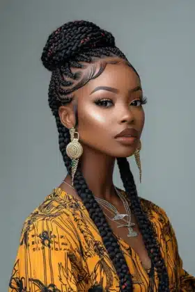 African Hair Braiding Models for Short, Medium, and Long Hair