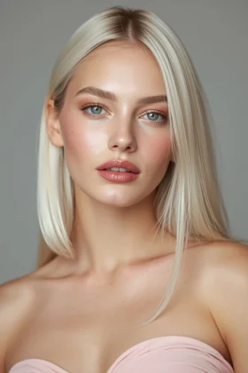 Blonde Hair and Blue Eyes