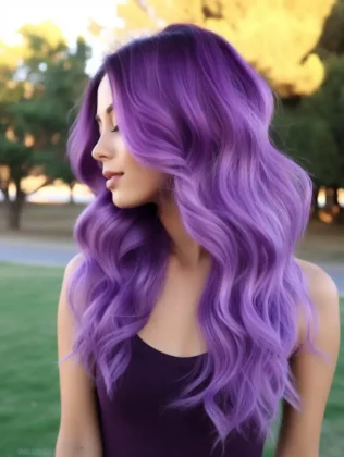 Purple Hairstyles
