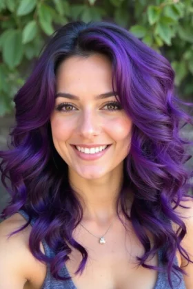 Purple Hairstyles