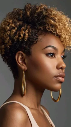 Short Afro Haircuts