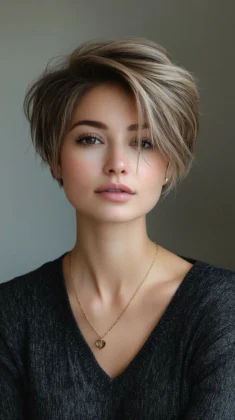 Short Haircuts With Highlights