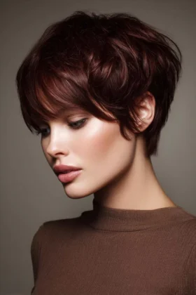 Trending Auburn Haircuts for Women Over 30