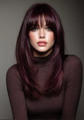 Trending Auburn Haircuts for Women Over 30