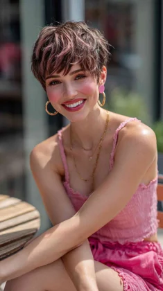25 Feathered Pixie Cuts for Women's Hair Styles