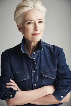 Emma Thompson&rsquo;s Grey Pixie Cut Is the Most Haircut of 2026