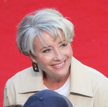Emma Thompson&rsquo;s Grey Pixie Cut Is the Most Popular Haircut of 2026